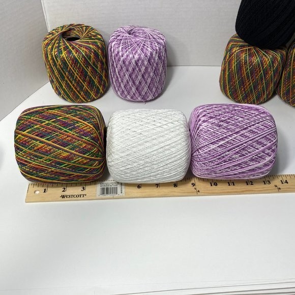 20 Crochet Thread Aunt Lydia's Variety Bundle - Picture 8 of 13